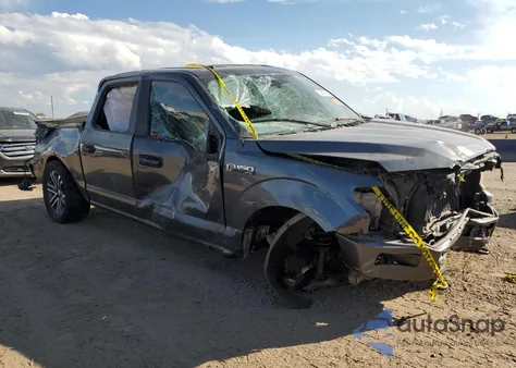 2018 Ford F150 Supercrew z USA, uszkodzony, nr VIN 1FTEW1EP9JKD33741